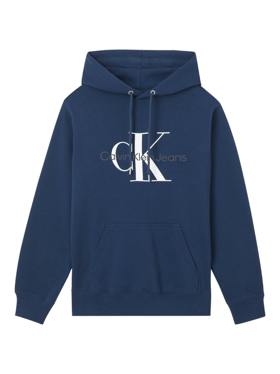 Calvin Klein Jeans Seasonal Monogram Relaxed hoodie - Naval Blue